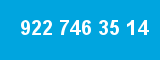 922 746 35 14 922 746 35 14